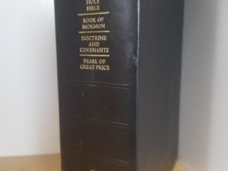 2016 — Quadruple Combination — Black Bendable Leather Binding