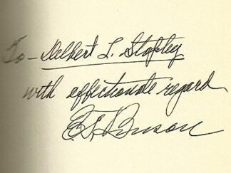 1956 --- Farmers at the Crossroads --- Signed by Pres. Ezra Taft Benson to Elder Delbert L. Stapley --- [Both were LDS Apostles at the Time]