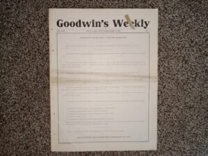 Goodwin’s Weekly: Vol. 19, No. 7, Salt Lake City, Utah, June 3, 1911 (Newspaper) (1911)