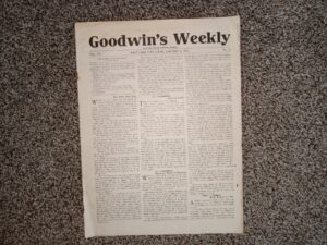 Goodwin’s Weekly: Vol. 20, No. 12, Salt Lake City, Utah, January 6, 1912 (Newspaper) (1912)
