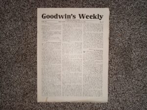 Goodwin’s Weekly: Vol. 20, No. 19, Salt Lake City, Utah, February 24, 1912 (Newspaper) (1912)