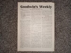 Goodwin’s Weekly: Vol. 20, No. 2, Salt Lake City, Utah, March 2, 1912 (Newspaper) (1912)
