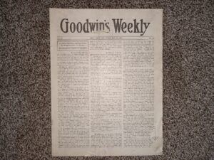 Goodwin’s Weekly: Vol. 22, No. 22, Salt Lake City, Utah, May 23, 1914 (Newspaper) (1914)