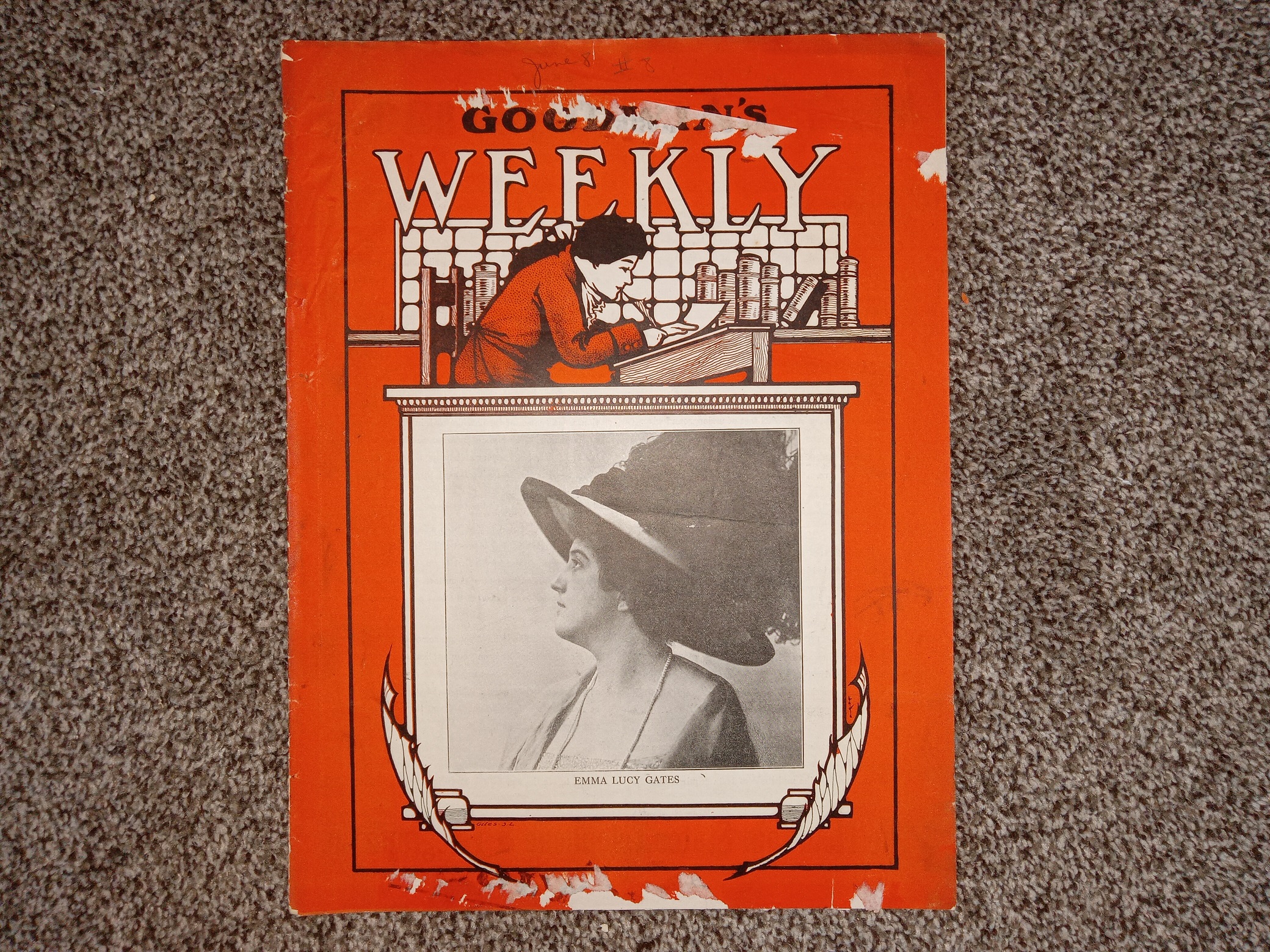 Goodwin’s Weekly: Vol. 21, No. 8, Salt Lake City, Utah, Jane 8, 1912 (Newspaper) (1912)