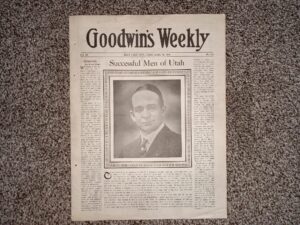 Goodwin’s Weekly: Vol. 26, No. 26, Salt Lake City, Utah, June 10, 1916 (Newspaper) (1916)