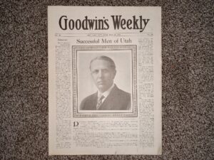 Goodwin’s Weekly: Vol. 26, No. 23, Salt lake City, Utah, May 20, 1916 (Newspaper) (1916)