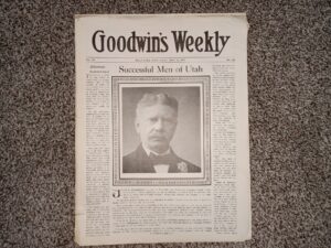 Goodwin’s Weekly: Vol. 26, No. 22, Salt Lake City, Utah, May 13, 1916 (Newspaper) (1916)
