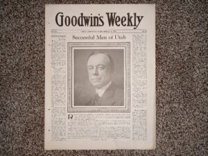 Goodwin’s Weekly: Vol. 26, No. 14, Salt Lake City, Utah, March 18, 1916 (Newspaper) (1916)