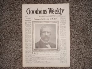 Goodwin’s Weekly: Vol. 26, No. 10, Salt Lake City, Utah, February 19, 1916 (Newspaper) (1916)