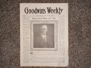 Goodwin’s Weekly: Vol. 26, No. 11, Salt Lake City, Utah, February 26, 1916 (Newspaper) (1916)