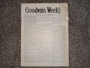 Goodwin’s Weekly: Vol. 23, No. 13, Salt Lake City, Utah, September 19, 1914 (Newspaper) (1914)