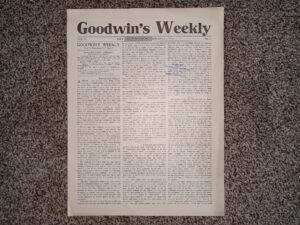 Goodwin’s Weekly: Vol. 22, No. 6, Salt Lake City, Utah, January 31, 1914 (Newspaper) (1914)