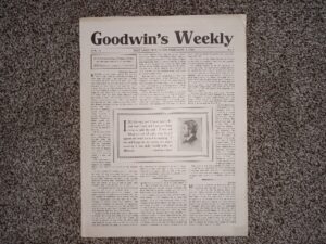 Goodwin’s Weekly: Vol. 22, No. 7, Salt Lake City, Utah, February 7, 1914 (Newspaper) (1914)