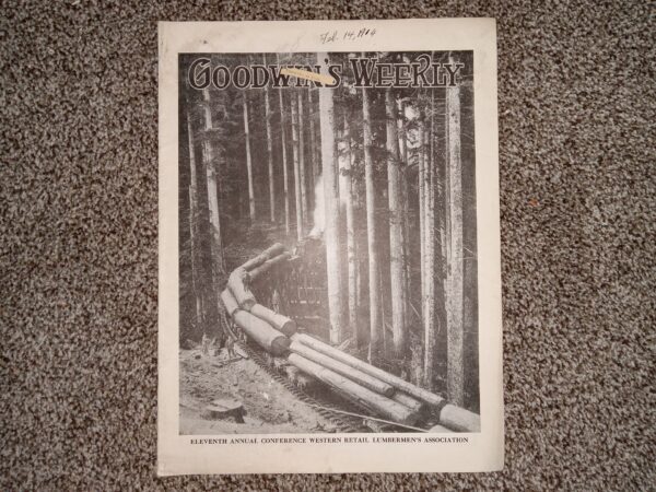Goodwin’s Weekly: Vol. 22, No. 8, Salt Lake City, Utah, February 14, 1914 (Newspaper) (1914)
