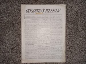 Goodwin’s Weekly: Vol. 22, No. 12, Salt Lake City, Utah, March 14, 1914 (Newspaper) (1914)
