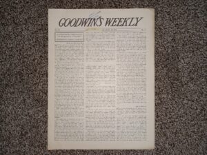 Goodwin’s Weekly: Vol. 22, No. 17, Salt Lake City, Utah, April 18, 1914 (Newspaper) (1914)