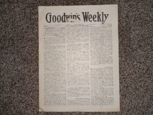 Goodwin’s Weekly: Vol. 22, No. 18, Salt Lake City, Utah, April 25, 1914 (Newspaper) (1914)