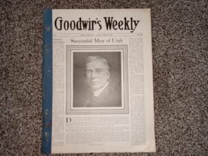 Goodwin’s Weekly: Vol. 26, No. 25, Salt Lake City, Utah, June 3, 1916 (Newspaper) (1916)
