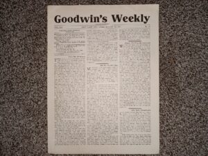 Goodwin’s Weekly: Vol. 19, No. 18, Salt Lake City, Utah, August 19, 1911 (Newspaper) (1911)