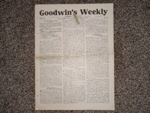 Goodwin’s Weekly: Vol. 19, No. 20, Salt Lake City, Utah, September 2, 1911 (Newspaper) (1911)