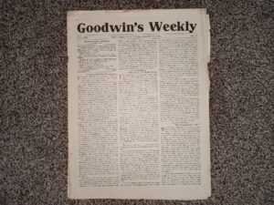 Goodwin’s Weekly: Vol. 19, No. 17, Salt Lake City, Utah, August 12, 1911 (Newspaper) (1911)