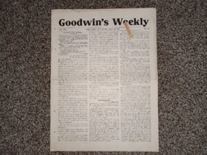 Goodwin’s Weekly: Vol. 19, No. 14, Salt Lake City, Utah, July 22, 1911 (Newspaper) (1911)