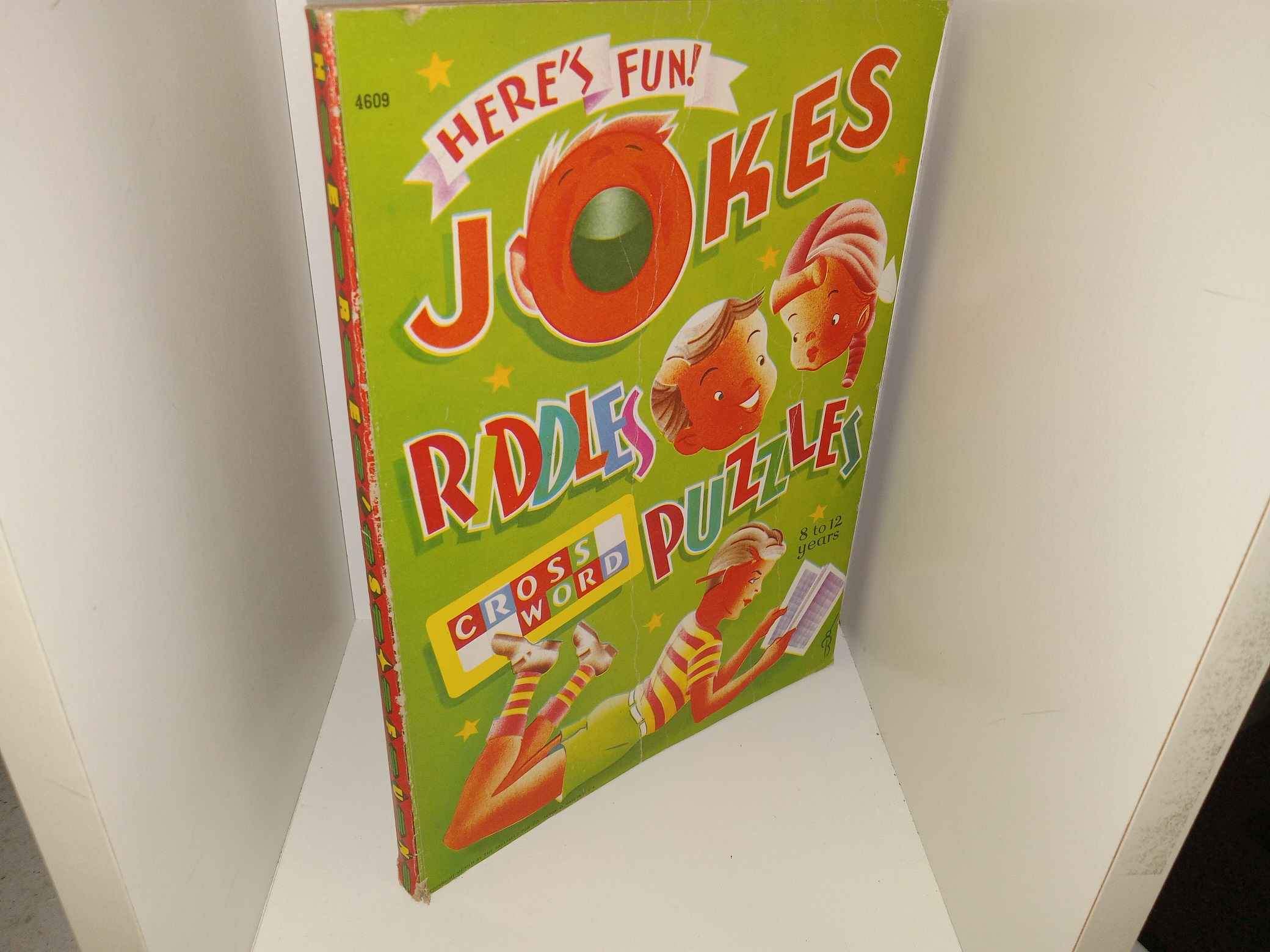 Here’s Fun!: Jokes, Riddles, Puzzles (8 to 12 Years) (Unknown Publishing Date) ~ Unknown Author