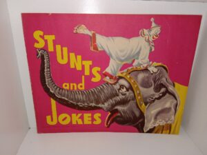 Stunts and Jokes (1950) ~ by The Saalfield Publishing Company