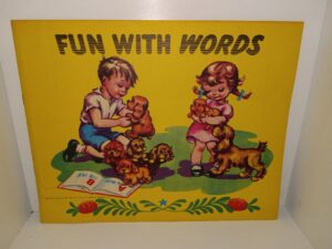 Fun with Words (1950) ~ by the Saalfield Publishing Company