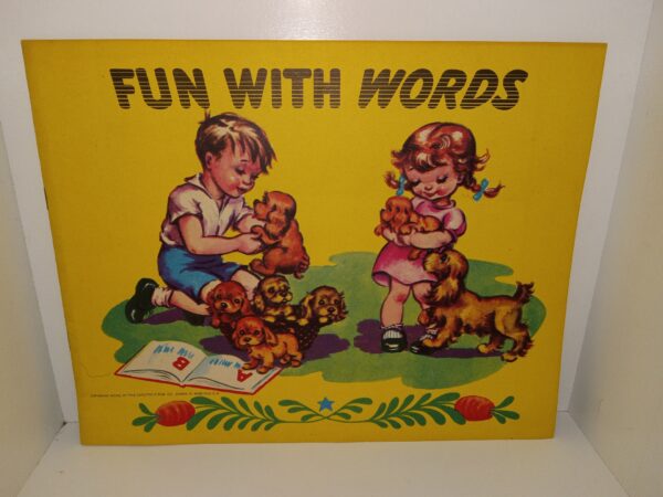 Fun with Words (1950) ~ by the Saalfield Publishing Company