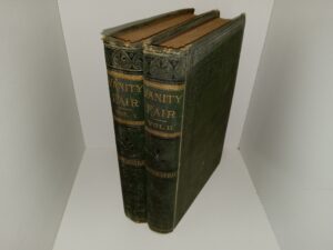 Vanity Fair 2 Vol. Set (1878) ~ by William M. Thackeray