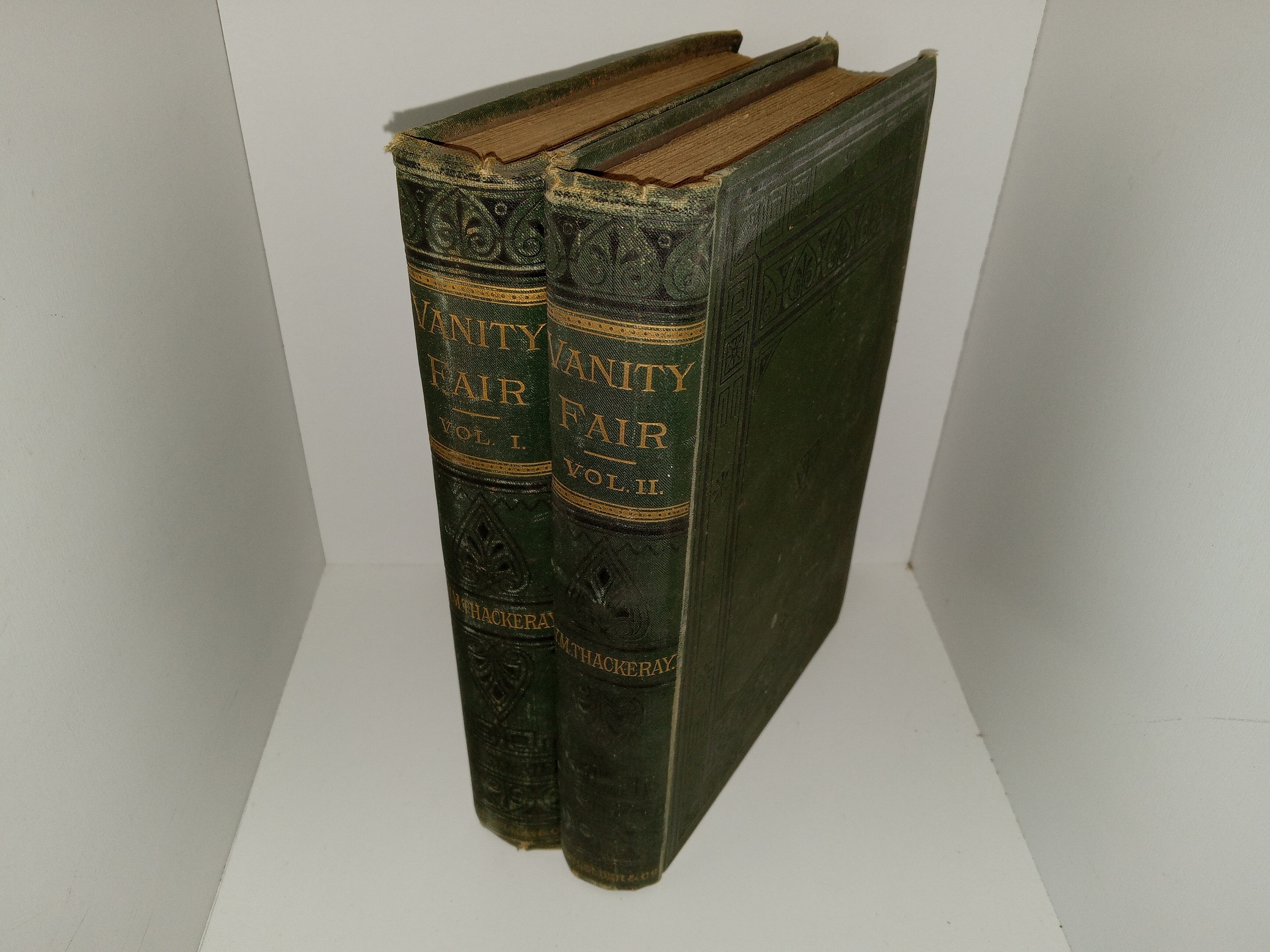 Vanity Fair 2 Vol. Set (1878) ~ by William M. Thackeray