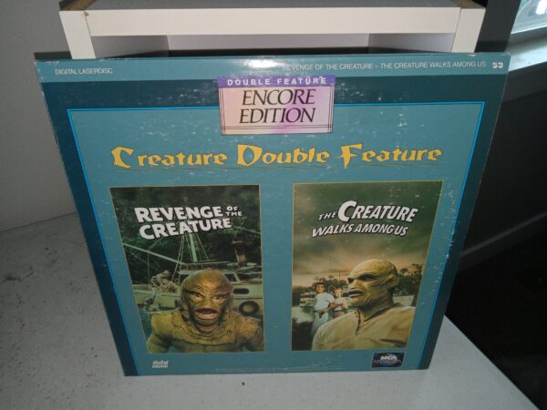 Creature Double Feature: Revenge of the Creature/The Creature Walks Among Us (Not Rated) (2 LaserDiscs) (1994)