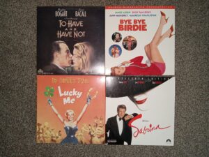 4 Films on LaserDisc: To Have and Have Not / Bye Bye Birdie / Lucky Me / Sabrina (See Details)