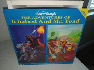 Walt Disney’s The Adventures of Ichabod And Mr. Toad (Rated: G) (1 LaserDisc)