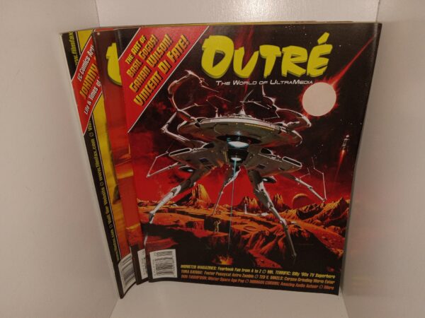 3 Issues of Outré: The World of Ultra Media (Magazine)