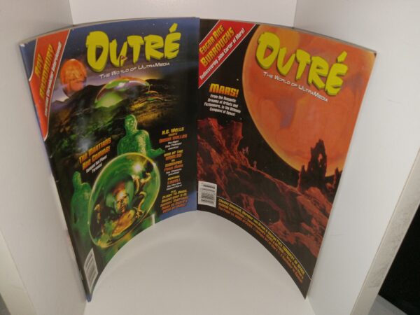 2 Issues of Outré: The World of Ultra Media (Magazine) (Unknown Publishing Dates) (See Details)