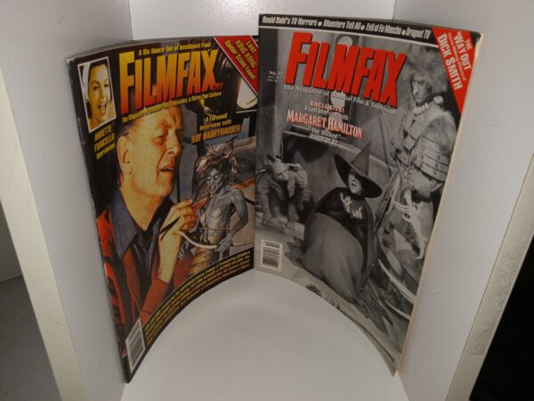 2 Issues of Filmfax: The Magazine of Unusual Film & Television (See Details)