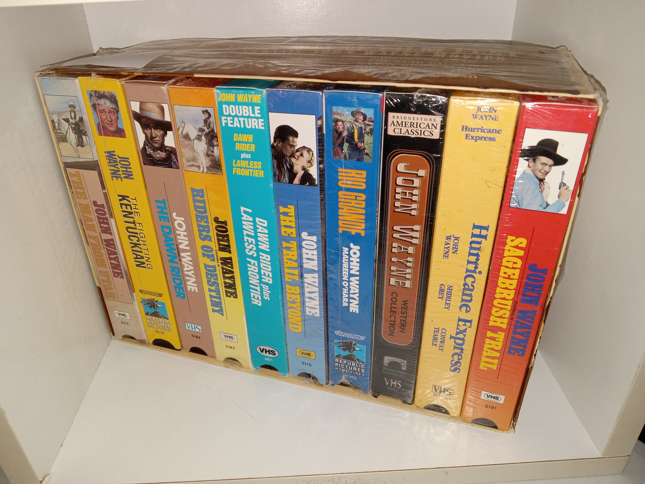 John Wayne deals VHS