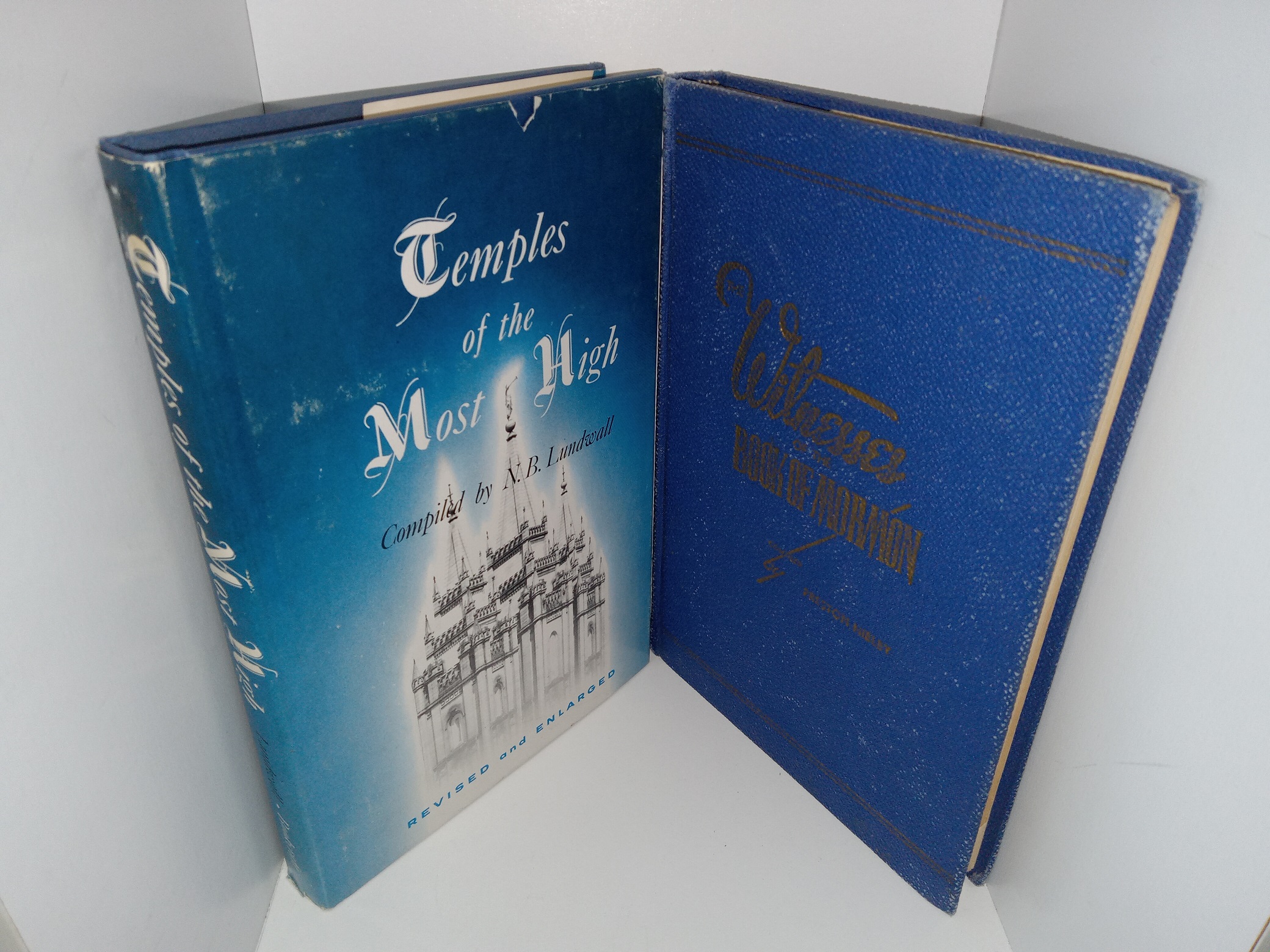2 LDS Books: Temples of the Most High / Witnesses of the Book of Mormon (See Details)