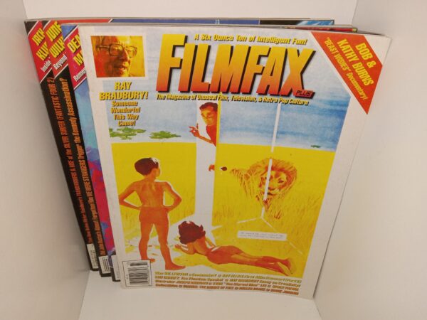 4 Issues of Filmfax Plus: The Magazine of Unusual Film, Television, & Retro Pop Culture (See Details)