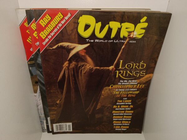 3 Issues of Outré: The World of UltraMedia (Magazines) (See Details)