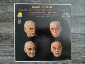 Boris Karloff: Tales of Mystery & Imagination: “The Legend of Sleepy Hollow”, “Rip Van Winkle” (1 Vinyl Record) (1959)