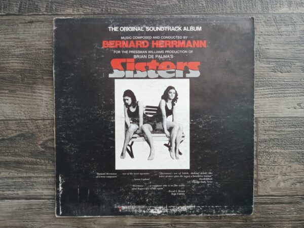 Sisters: The Original Soundtrack Album (1 Vinyl Album) (1975)
