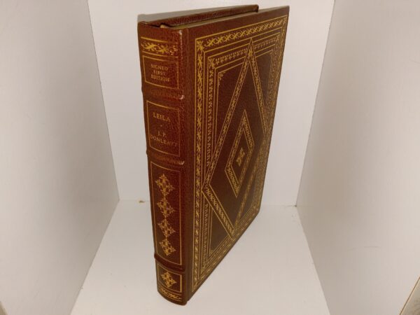 Leila (Franklin Library Leather) (Signed) (1st Edition) (1983) ~ by J. P. Donleavy