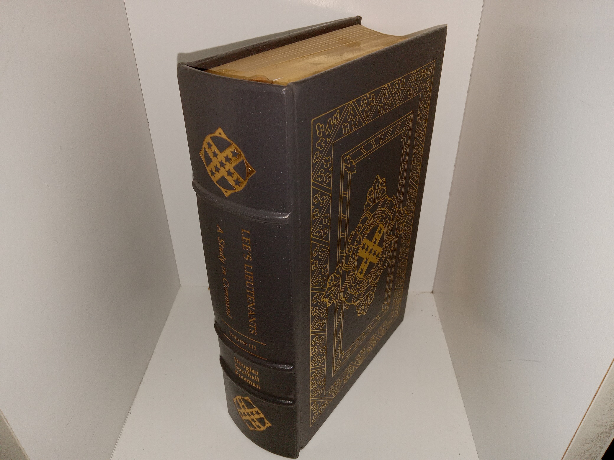 Lee’s Lieutenants: A Study in Command: Vol. 3 (Easton Press Leather) (1991) ~ by Douglas Southall Freeman