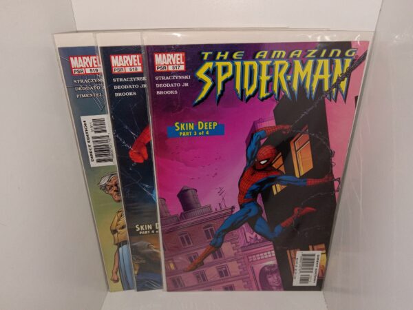 3 Issues of The Amazing Spider-Man (Issues 517-519) (Direct Edition) (See Details)