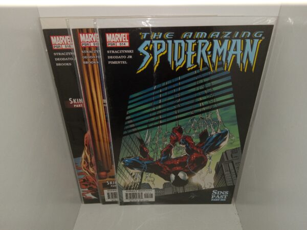 3 Issues of The Amazing Spider-Man Comic Books (Issues 514-516)