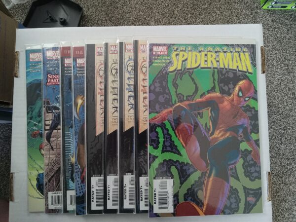9 Issues of The Amazing Spider-Man Comic Books (See Details)