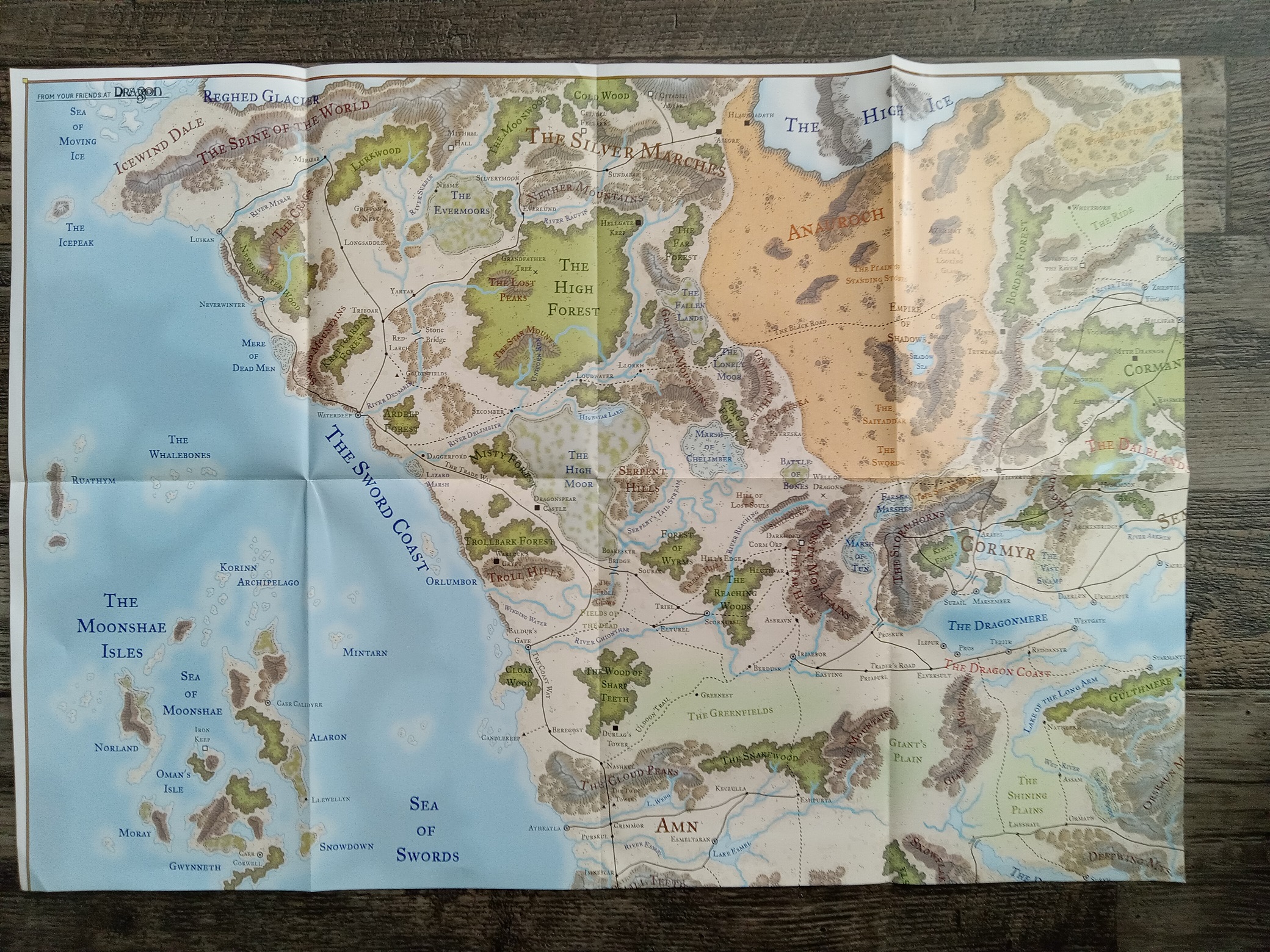 Untitled Map From Your Friends @ Dragon (Unknown Publishing Date)